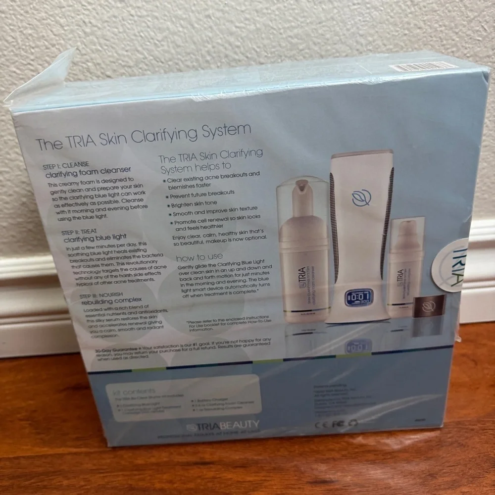 Tria Skin Clarifying System Be Clear Starter Kit